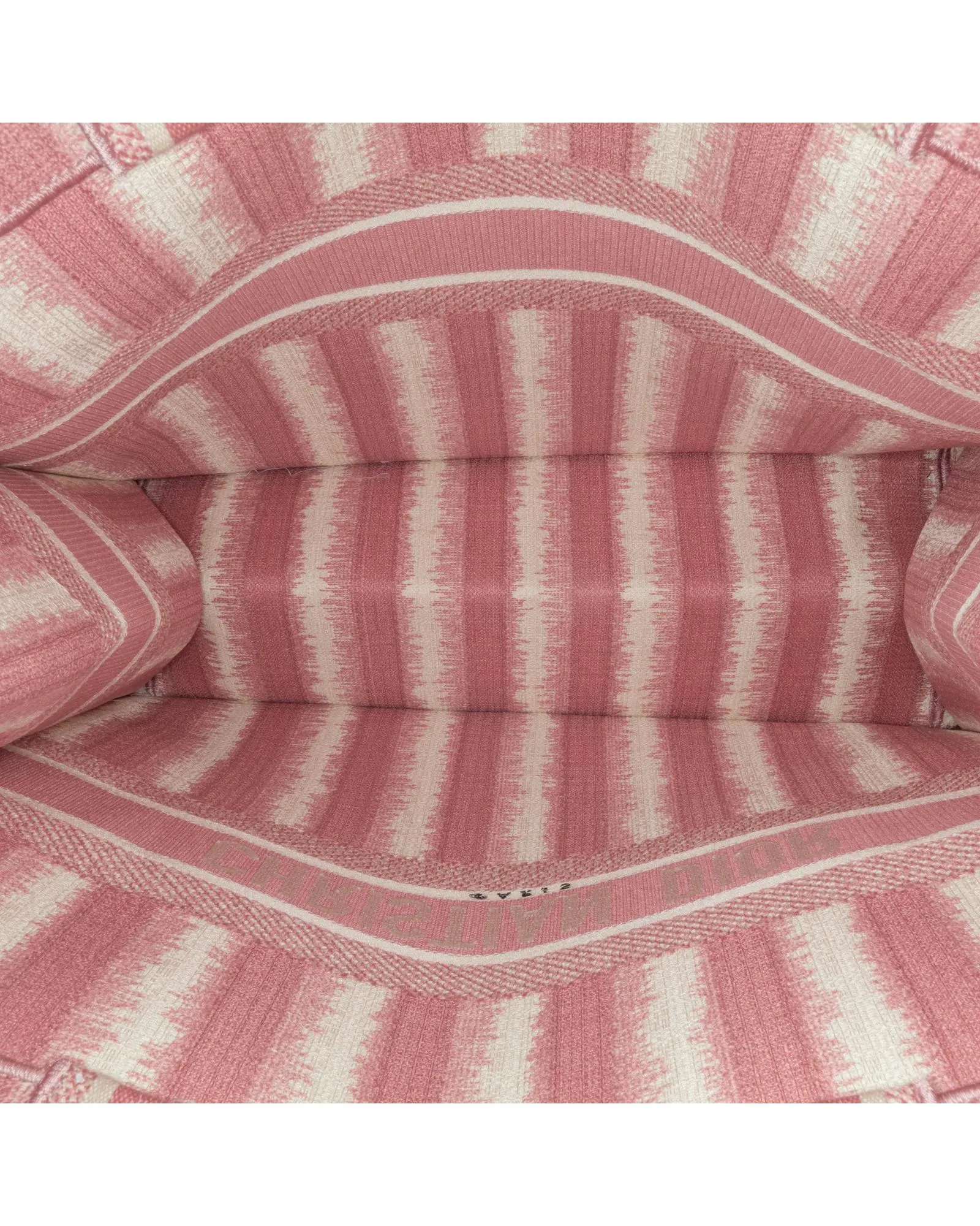 Striped Canvas Book Tote