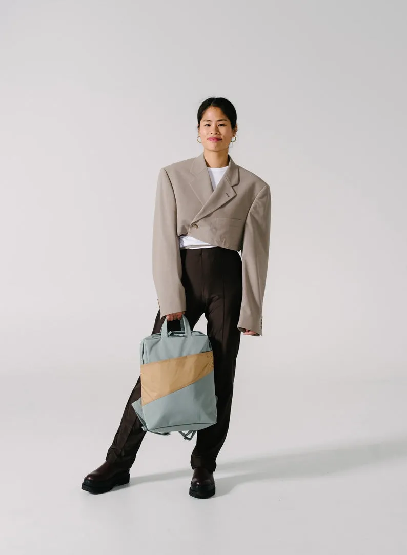 The New Backpack Grey & Camel