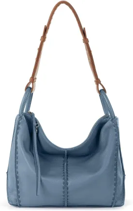 The Sak Los Feliz Hobo Purse - Premium Large Leather Women's Handbag for Everyday & Travel - Durable Purse With Zipper Pocket