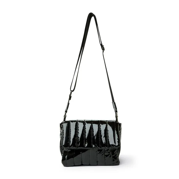 Think Royln - Bar Bag in Black Patent