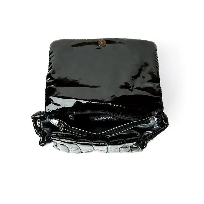 Think Royln - Bar Bag in Black Patent