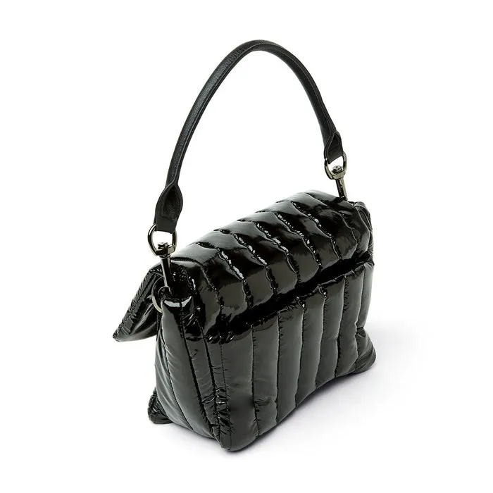 Think Royln - Bar Bag in Black Patent
