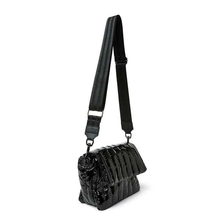 Think Royln - Bar Bag in Black Patent