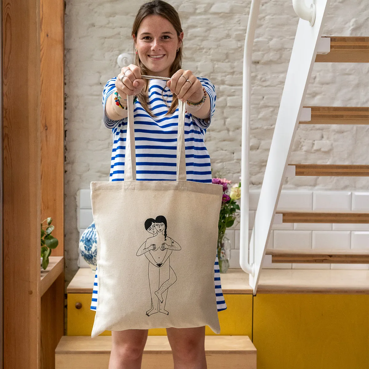 Tote Bag - Faces Everywhere