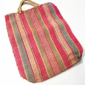 Tote Bag Pink Stripe