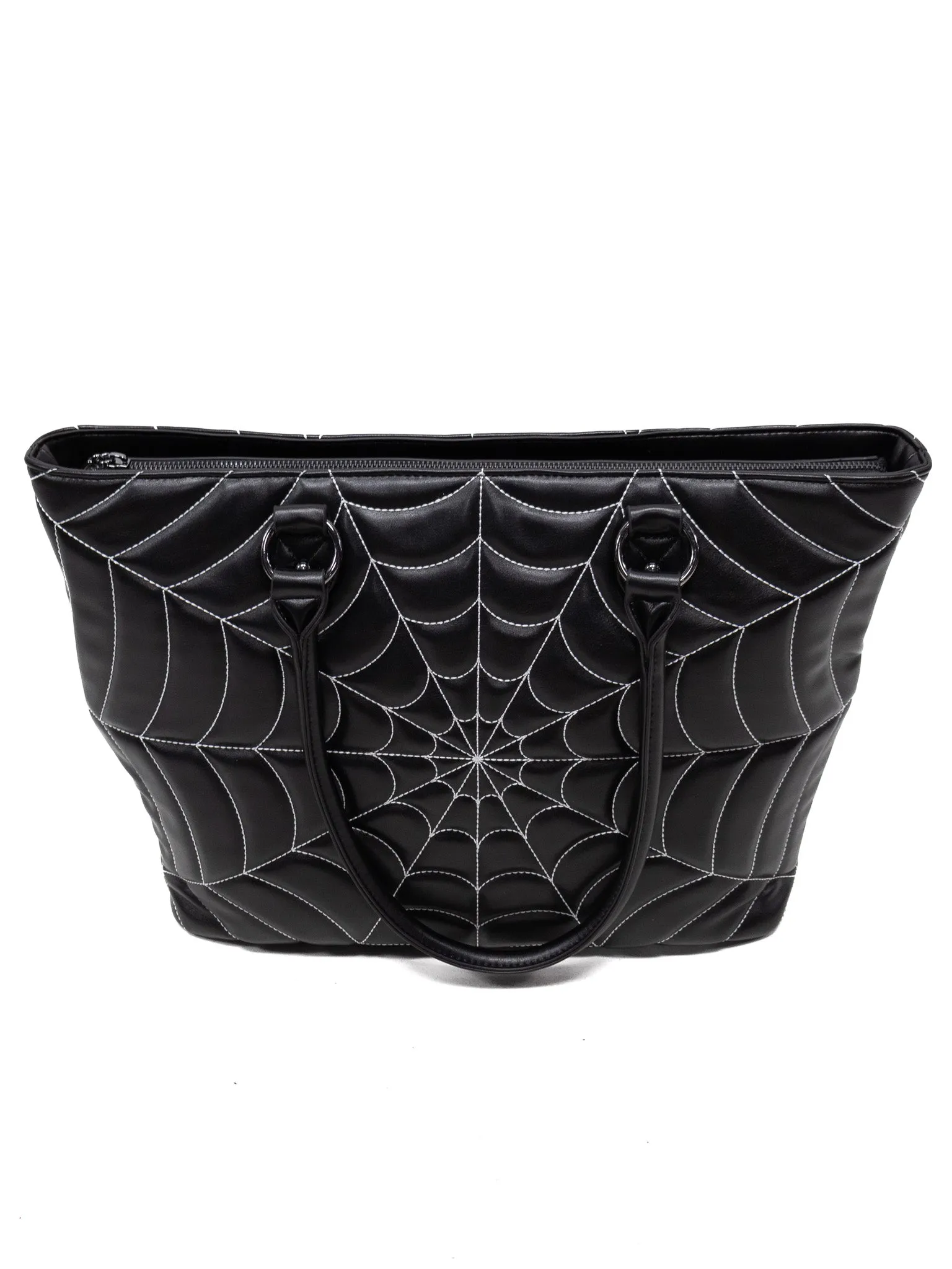Web Tote (Black/White) FOXBLOOD