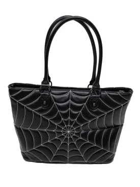 Web Tote (Black/White) FOXBLOOD